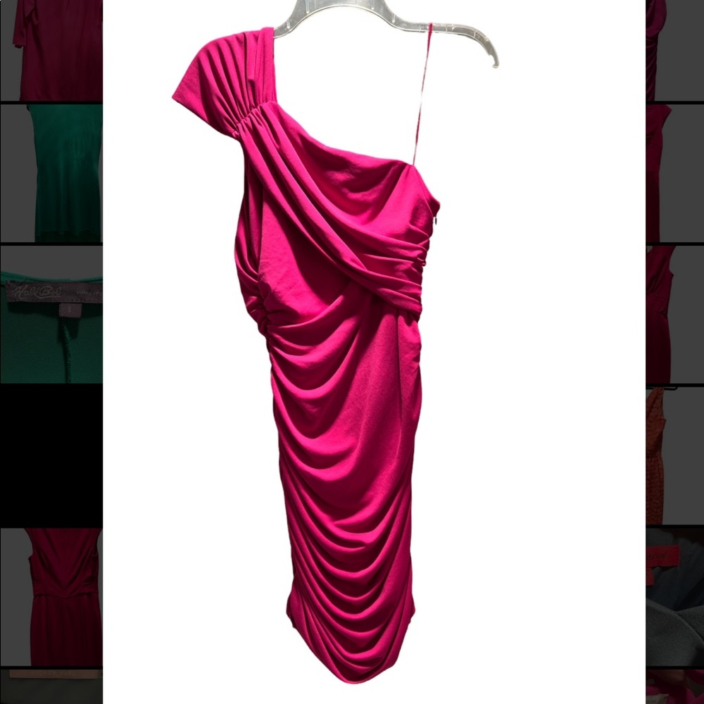 Only at Macy’s Giambattista Valli One Shoulder Ruched Dress